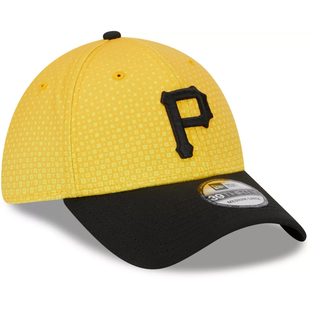 NEW Pittsburgh Pirates Hat Med/Large New Era 39THIRTY City Connect Stretch Fit